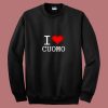 I Heart Cuomo 80s Sweatshirt