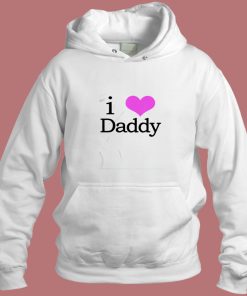 I Heart Daddy Aesthetic Hoodie Style