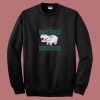I Want A Hippopotamus For Christmas 80s Sweatshirt