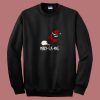 Impostor Among Us Funny Christmas Gaming 80s Sweatshirt