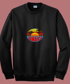 Jamaica Retro Circle 80s Sweatshirt