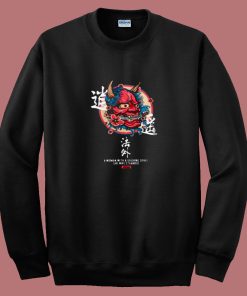 Japanese Streetwear Graphic T Shirts Harajuku Kanji 80s Sweatshirt
