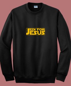 Jedi For Jesus Graphic 80s Sweatshirt