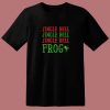 Jingle Bell Frog Funny Christmas 80s T Shirt