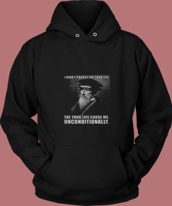 John Calvin Thug Life Unconditional Funny Theologian 80s Hoodie