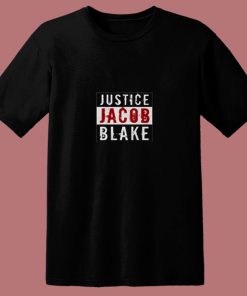 Justice Jacob Blake Graphic 80s T Shirt