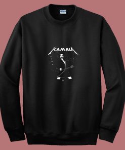Kamala Harris Funny Parody Metalica 80s Sweatshirt