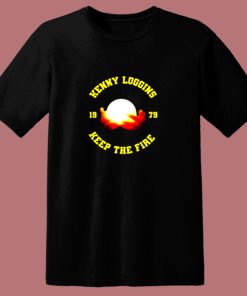 Kenny Loggins Keep The Fire 80s T Shirt