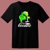 Kermit The Frog Doing Coke 80s T Shirt