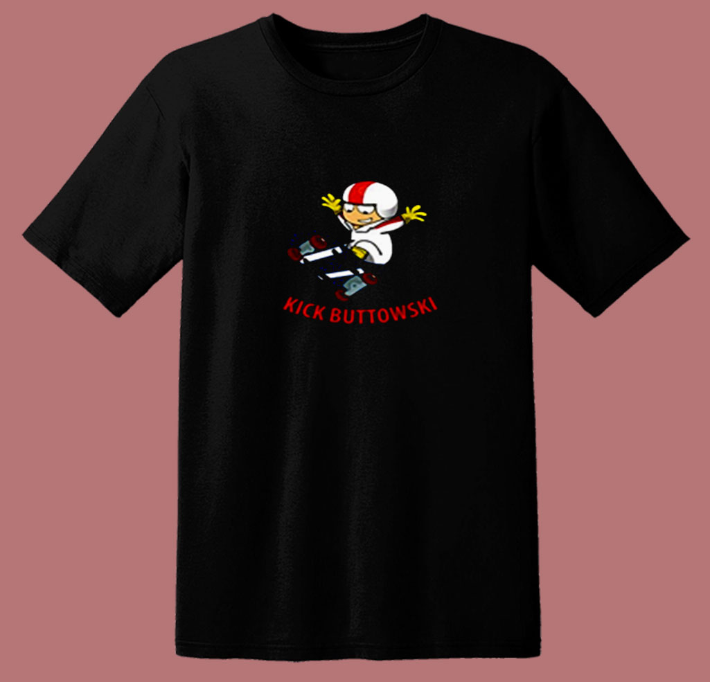 Kick Buttowski Skateboard Suburban Daredevil 80s T Shirt 