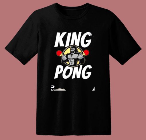 King Ping Pong Table Tennis 80s T Shirt