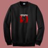 Krampus Evil Santa Claus Christmas Demon 80s Sweatshirt