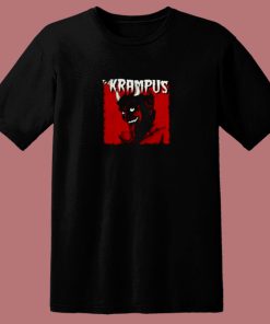 Krampus Evil Santa Claus Christmas Demon 80s T Shirt