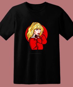Kylie Minogue Cartoon 80s T Shirt