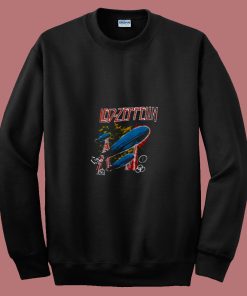 Led Zeppelin Airship Forever Vintage 80s Sweatshirt
