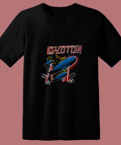 Led Zeppelin Airship Forever Vintage 80s T Shirt