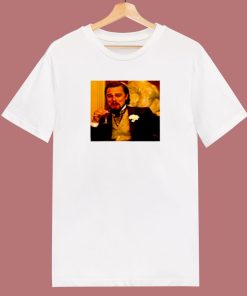 Leonardo Dicaprio Drinking Meme 80s T Shirt