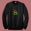 Lgbt Pride Merry Christmas 80s Sweatshirt