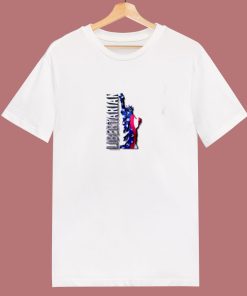 Libertarian Political Logo Print 80s T Shirt