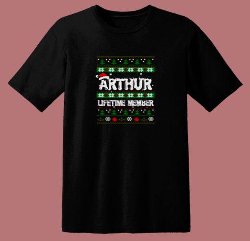 Lifetime Arthur Ugly Christmas 80s T Shirt