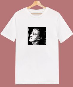 Lil Peep Black And White 80s T Shirt