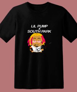 Lil Pump X South Park 80s T Shirt