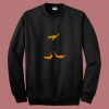 Looney Tunes Daffy Duck With Arms 80s Sweatshirt