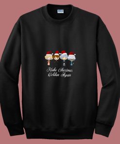 Make Christmas Golden Again Classic 80s Sweatshirt