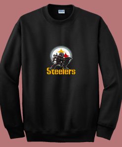 Mandalorian Andyoda Pittsburgh Steelers 80s Sweatshirt