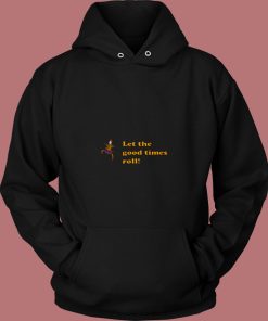 Mardi Gras Let The Good Times Roll 80s Hoodie