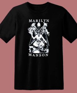 Marilyn Manson Bigger Than Satan 80s T Shirt