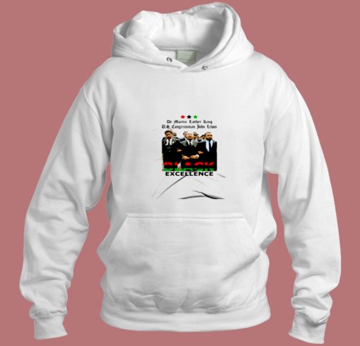 Martin Luther King And John Lewis Selma March Aesthetic Hoodie Style