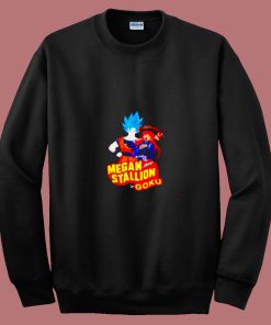 Megan Thee Stallion Goku 80s Sweatshirt