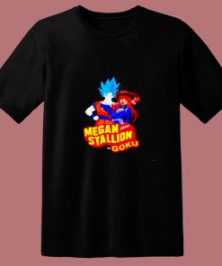 Megan Thee Stallion Goku 80s T Shirt