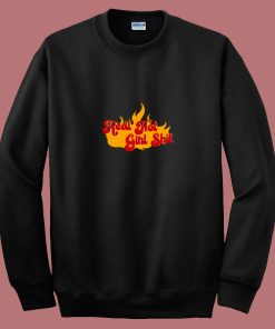 Megan Thee Stallion Real Hot Girl Flame 80s Sweatshirt