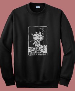 Merengue As Page Of Wands 80s Sweatshirt