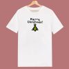 Merry Christmas Tree 80s T Shirt