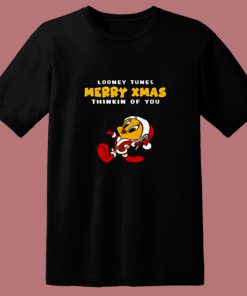 Merry Christmas With Funny Looney Tunes 80s T Shirt