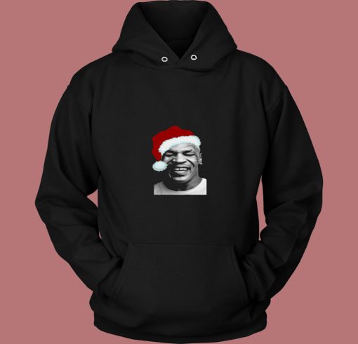 Mike Tyson Funny Christmas Ugly Style 80s Hoodie