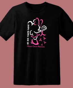 Minnie Breast Cancer Awareness 80s T Shirt