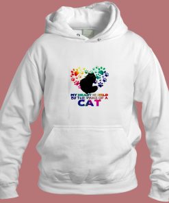 My Heart Is Held By The Paws Of A Cat Aesthetic Hoodie Style