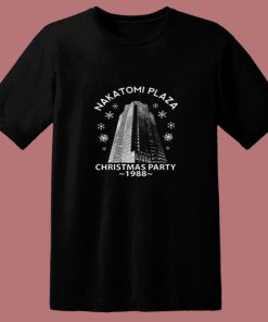 Nakatomi Plaza Christmas Party 1988 80s T Shirt