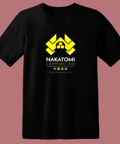 Nakatomi Towers Plaza Los Angeles Replica 80s T Shirt