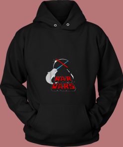 Nar Wars Parody Funny Narwhals Lover 80s Hoodie
