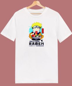 Naruto Ichiraku Ramen Food 80s T Shirt