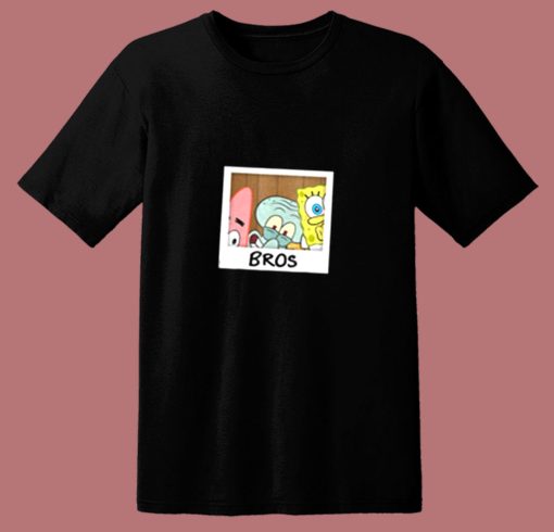 Nickelodeon Spongebob Squarepants Bros 80s T Shirt