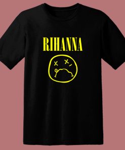 Nirvana Parody Rihanna 80s T Shirt