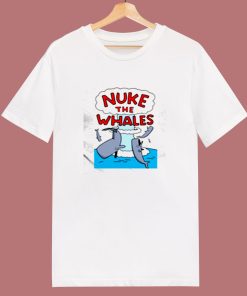Nuke The Whales Breathable 80s T Shirt