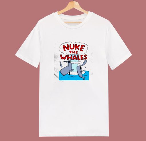 Nuke The Whales Breathable 80s T Shirt