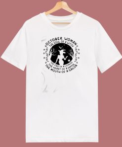October Woman The Soul Of A Witch 80s T Shirt